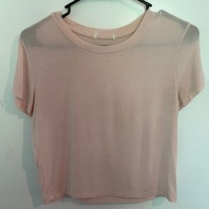 Blush Pink Crop Top